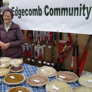 The Edgcomb Community Church Thanksgiving Pie Sale will be held on Nov. 22, 9 a.m. to noon at the church and Ames True Value. Courtesy photo