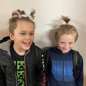 Third graders Mack Bragdon and Jack Morgan. Courtesy photo