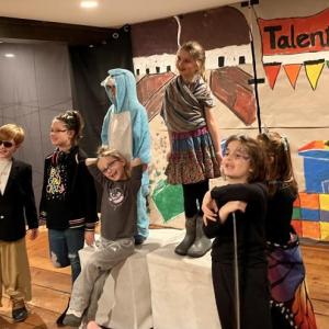 Storytree Theatre’s “The Cracked Talent Show”. Courtesy of Merry Barn
