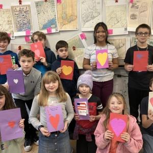 Mrs. Hallowell’s fourth grade class. Becky Hallowell photo
