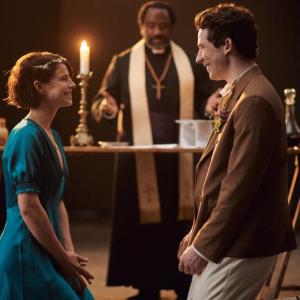 Jessie Buckley and Josh O’Connor star in the National Theater Live production of “Romeo and Juliet” playing Feb. 15 & 16 at the Lincoln Theater. Courtesy of the venue