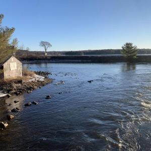 The forebay at Damariscotta Mills fish ladder Jeff Cherry photo