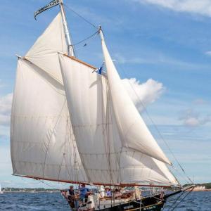 Sycamore, captained and built by Fred Bowers of Alna returns for the 62nd BBH Windjammer Days. Friends of WJD photo