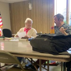 On March 19, Edgecomb selectmen debated whether the town could use American Rescue Plan Act funds to fix a private road which connects travelers to Schmid Preserve. BILL PEARSON/Boothbay Register