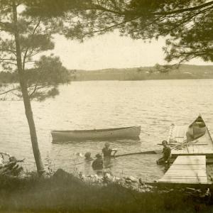 Rangeley Lakes Region, ca. 1890-1900. Gift of Helen Moses Shaugnessy. Courtesy of Maine Maritime Museum