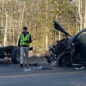 A May 6 dispositional hearing is set for the Boothbay man charged in the Feb. 8 accident on Route 27 in Edgecomb. File photo