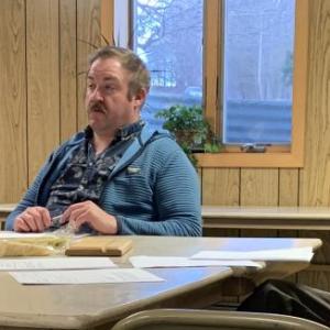 Edgecomb selectmen discussed their decision April 16 not to recommend five town meeting warrant articles. BILL PEARSON/Boothbay Register