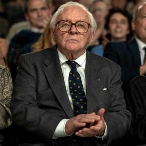 Anthony Hopkins stars as Sir Nicholas ‘Nicky’ Winton in “One Life” opening at Lincoln Theater this Friday, May 10. Courtesy of the venue