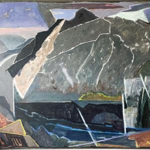 “Sounds of the Mountain II,” oil on canvas, by Joseph Fiore. Courtesy of MAG