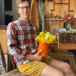 Eric McIntyre of Village Handcraft. Courtesy of Veggies to Table
