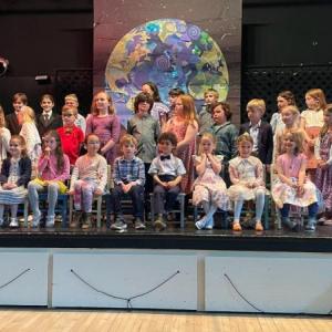 Students in grades kindergarten through fourth perform a concert May 15. Courtesy of CTL