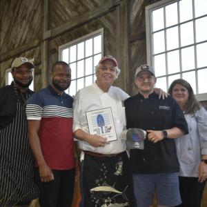First Place People’s Choice: Mine Oyster. LISA KRISTOFF/Boothbay Register