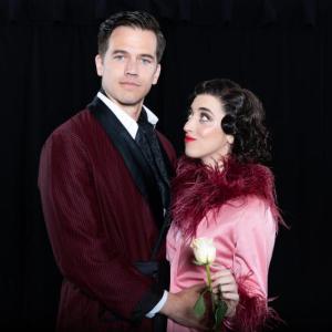 Douglas Raymond Williams and Jenna Lea Rosen play Nick Arnstein and Fanny Brice in the MSMT production of “Funny Girl.” MSMT photo