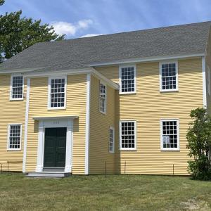 1789 Alna Meetinghouse. Courtesy of Fund to Support Historic Alna