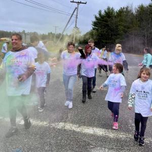 A past You Are Deeply Loved Color Run. Courtesy of Deb Taylor