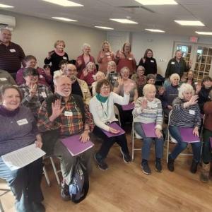 Classic Harmony: a singing group for older adults. Courtesy of Beth Preston