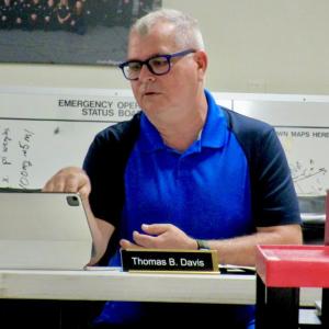 Selectman Tommy Davis. PHIL DI VECE/Wiscasset Newspaper