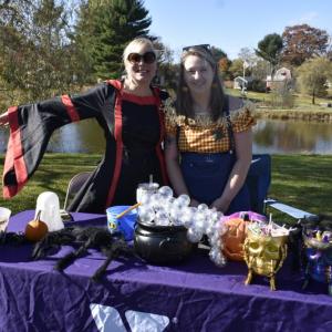 BRYMCA table at the Railway Spooktacular Oct. 26, LISA KRISTOFF/Boothbay Register