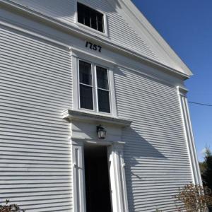 Nequasset Meeting House. PHIL DI VECE/Wiscasset Newspaper