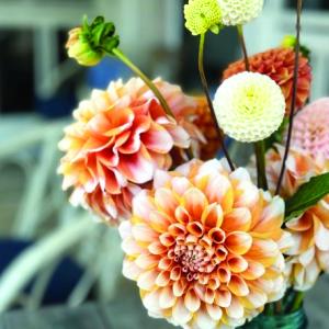 Tabletop flower display. Courtesy of Emily Whiting