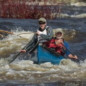 Greg Shute, right, and son Kyle Shute. Courtesy of Chewonki Foundation 