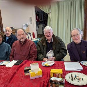 Current members of Le Café Français. Courtesy photo