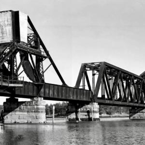 The "Iron Bridge" as it looked in 1979. (PHIL DIVECE photo)