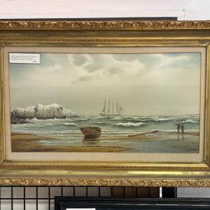 Painting by Earle Barlow. Courtesy of EBTC