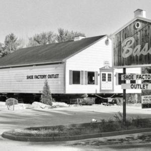 The former Bass Shoe Outlet building. PHIL DI VECE photo