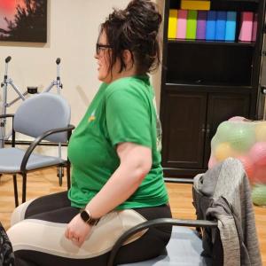 Katie Deabler's Silver Sneakers Exercise Class at Lincoln Home 