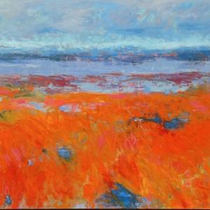 Beth Downey's oil painting, "Oh, the Light" is among the work in her solo show at River Arts. Courtesy of the venue Beth Downey's oil painting, "Oh, the Light" is among the work in her solo show at River Arts. Courtesy of the artist