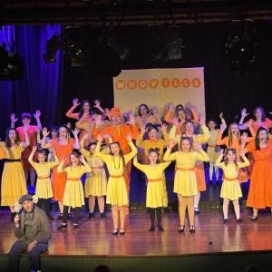 One of the big dance numbers in "Seussical the Musical" presented by the Y Arts Community Players March 28-30. LISA KRISTOFF/Boothbay Register