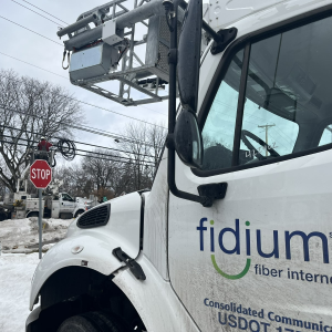 Fidium's fiber-optic internet networks are sustainable and require less overall repair and maintenance while bringing multi-gig speed and all-fiber access to Maine homes and businesses. Courtesy of Kyle Theatt