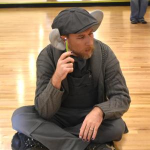 Soren Barker as Horton the elephant ... hearing a who! LISA KRISTOFF/Boothbay Register
