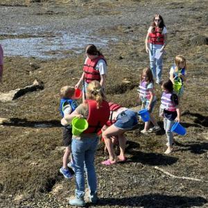 Exploring the shoreline at Boothbay Region Sea and Science Center in East Boothbay. Courtesy photo Exploring the shoreline at Boothbay Region Sea and Science Center in East Boothbay. Courtesy photo