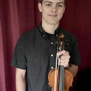 Violinist Jayden Brown of Lincoln Academy is one Sheepscot Valley Student Award winners performing in the concerts. Courtesy of Jayden Brown