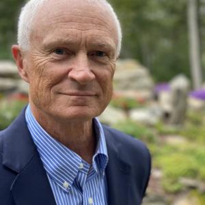 Maine Author Geoffrey Bates. 