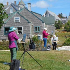 Monhegan has been an artists’ paradise for decades. KEVIN BURNHAM/Boothbay Register