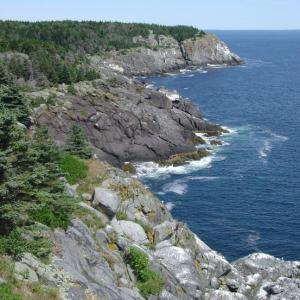 The rugged coastline of Monhegan. File photo