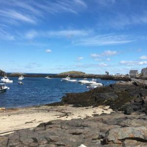 One of the beaches on Monhegan. KEVIN BURNHAM/Boothbay Register
