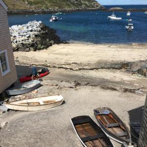 Of course, boats are a common sight around the island. KEVIN BURNHAM/Boothbay Register