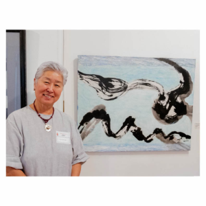Korean born artist Kichung Lizee welcomes experienced artists and beginners to her June 10 Asian brush painting workshop at the Maine Art Gallery. Courtesy of the artist