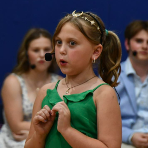 Lily Billings, center stage. Leah Plummer photo