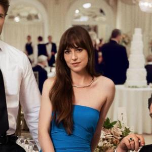 "Materialists," starring Chris Evans, Dakota Johnson and Pedro Pascal opens at Harbor Theater on July 11. Courtesy of the venue