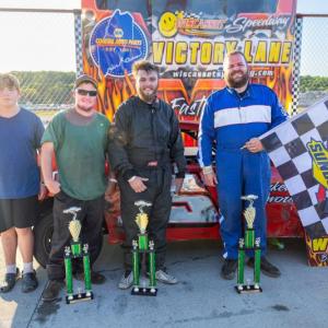 Roadrunners Race #1, from left: Cody Watts, Dylan York, Gavin Gerow and Kyle Enman. Jasen Dickey Photography
