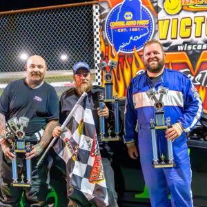 Roadrunners Race #2, from left: Kevin Greenhalgh, Jason Sears and Kyle Enman. Jasen Dickey Photography