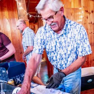 Sky Wentworth will be shucking oysters at Bands for Books. Bob Bond photo