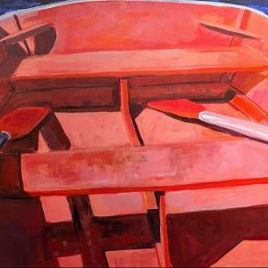 "Red Dinghy" - Judy Conlan. Courtesy of BRAF