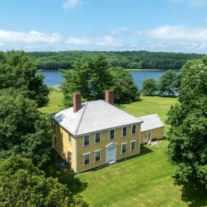 The 1762 Bowman House. Courtesy of Historic New England