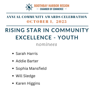 2025 RISING STAR IN COMMUNITY EXCELLENCE - YOUTH- Nominees